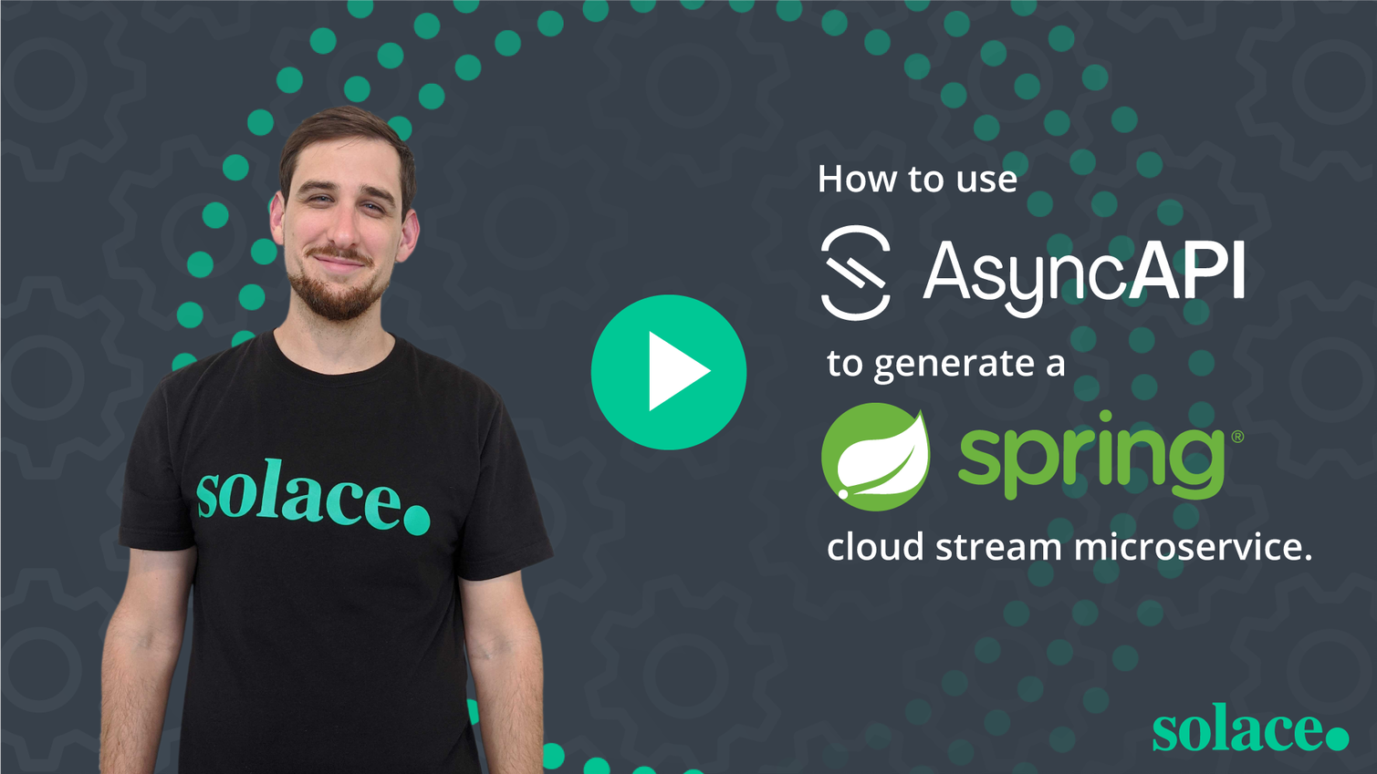 How to use AsyncAPI to generate a spring cloud stream microservice