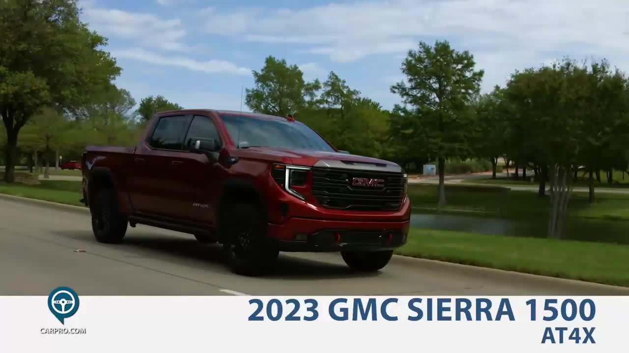 video of 2023 gmc sierra 1500