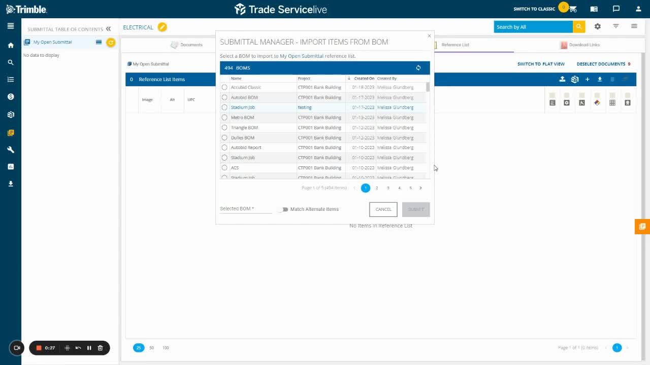 Overview of the Integration between Supplier Xchange and Submittal Manager