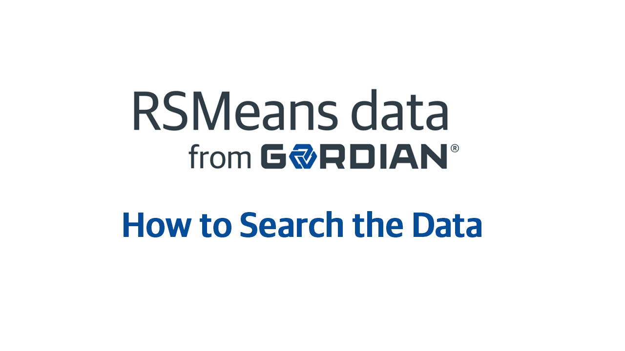 How to Search the Data