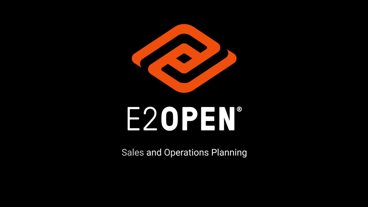 e2open S&OP Financial Planning