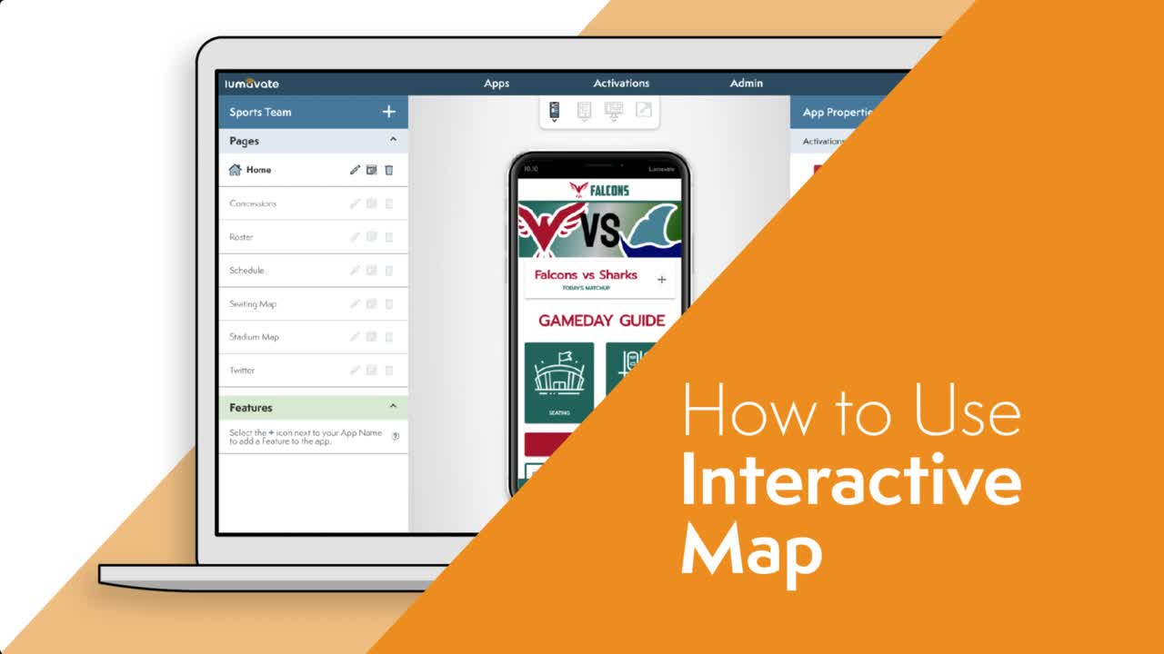 How to Use Interactive Map Video Card
