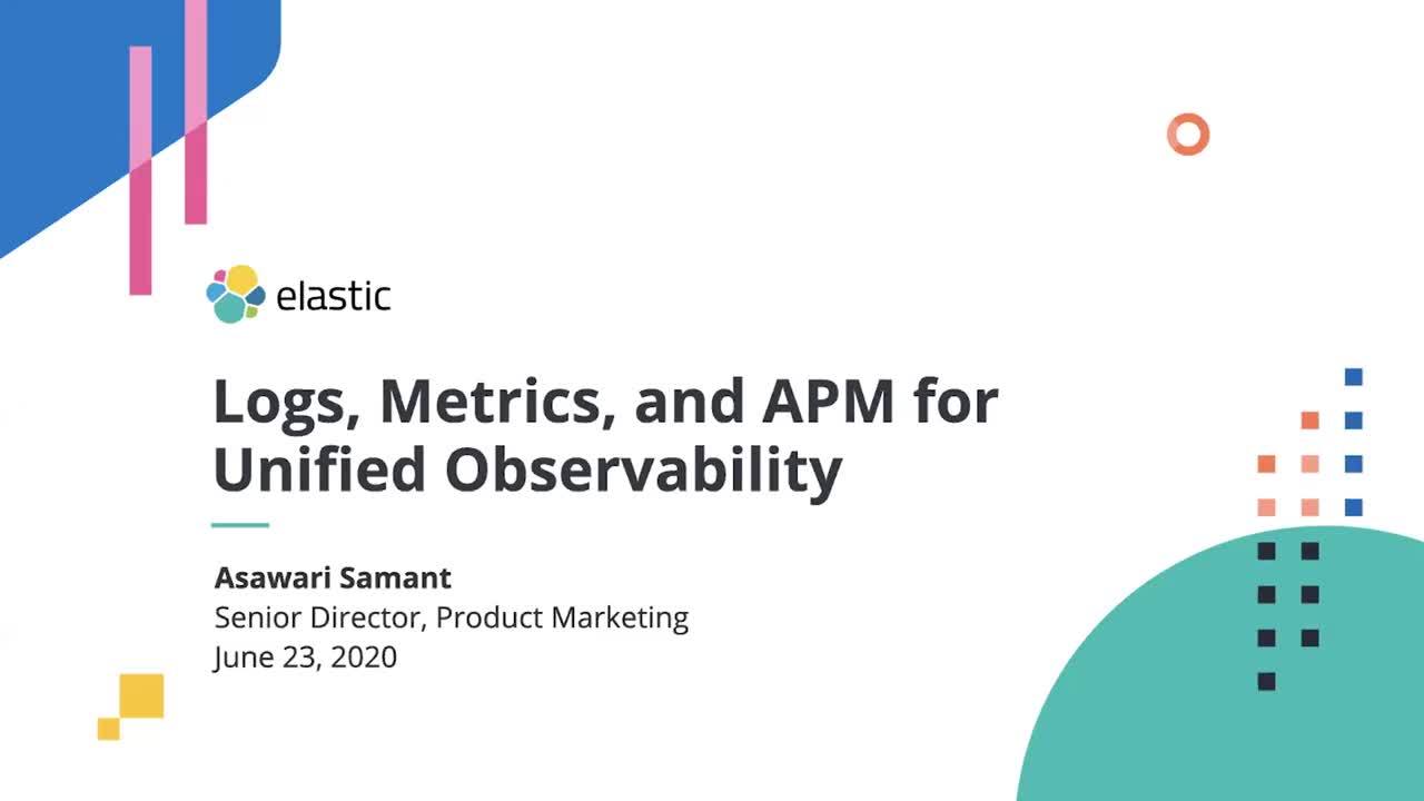 Combining Logs, Metrics, and Traces for Unified Observability