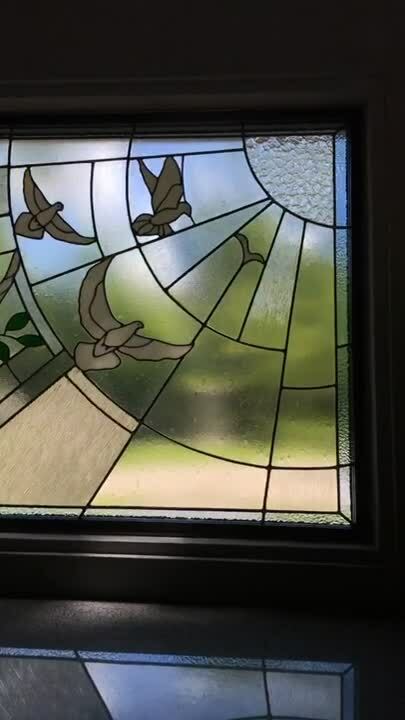 Chambers-large dove release window installed