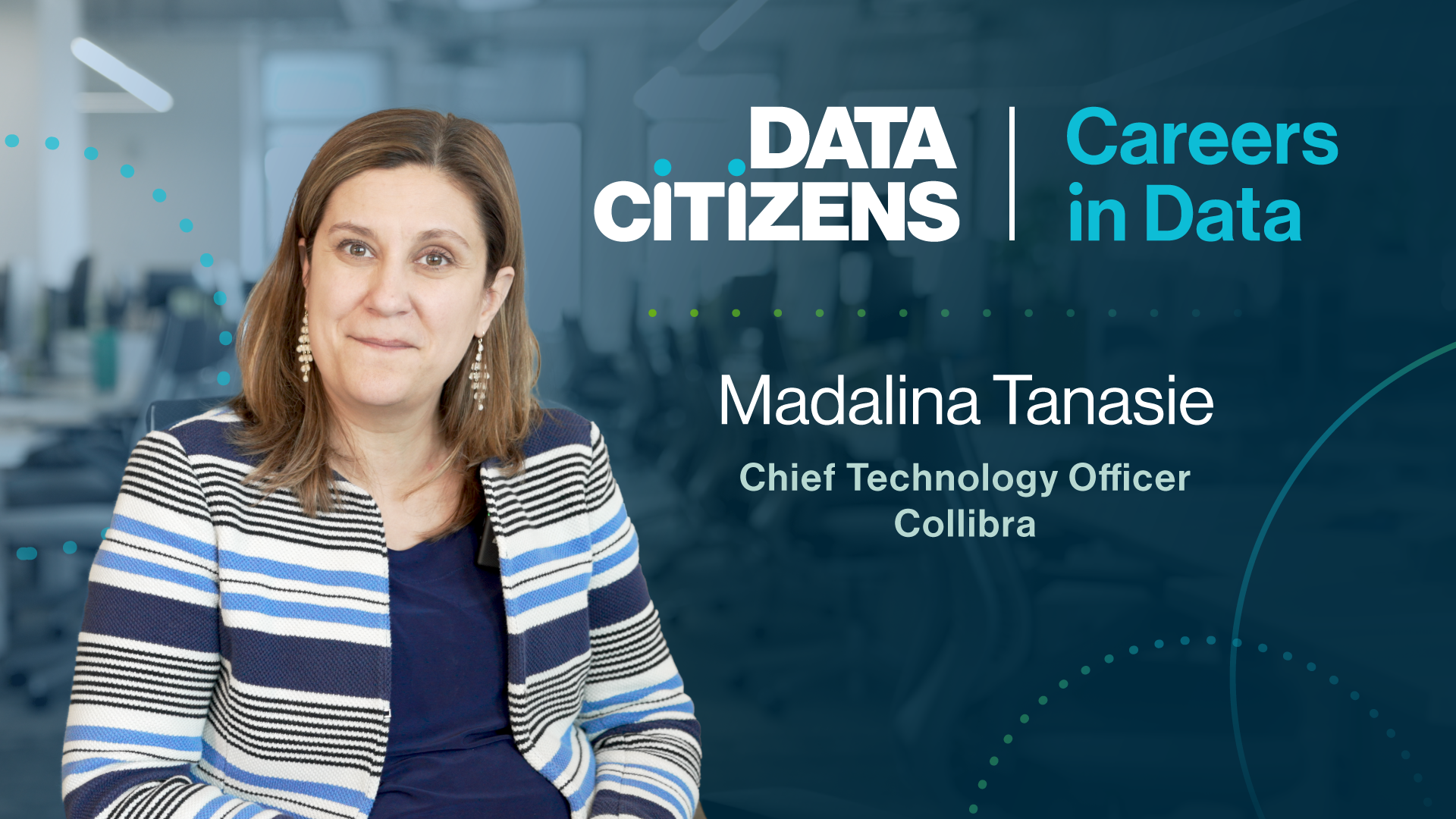 Load video: Data Citizens: Careers in Data with Madalina Tanasie