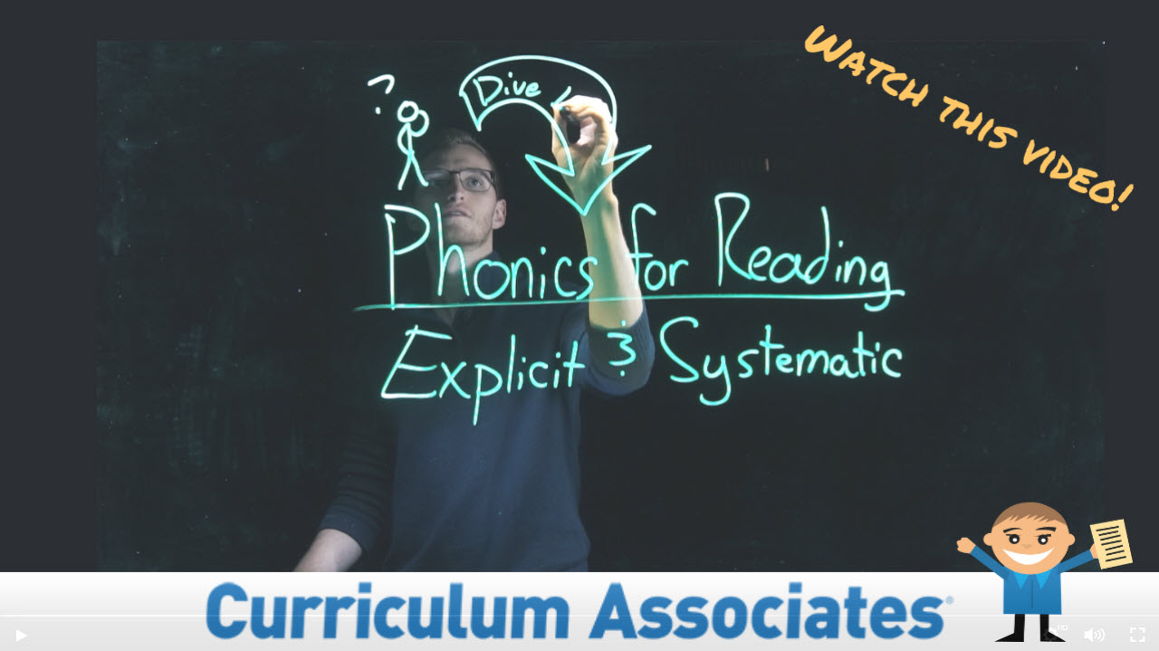PHONICS for Reading informational video.
