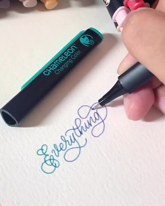 Chameleon Fineliners color blending pens ergonomic design
