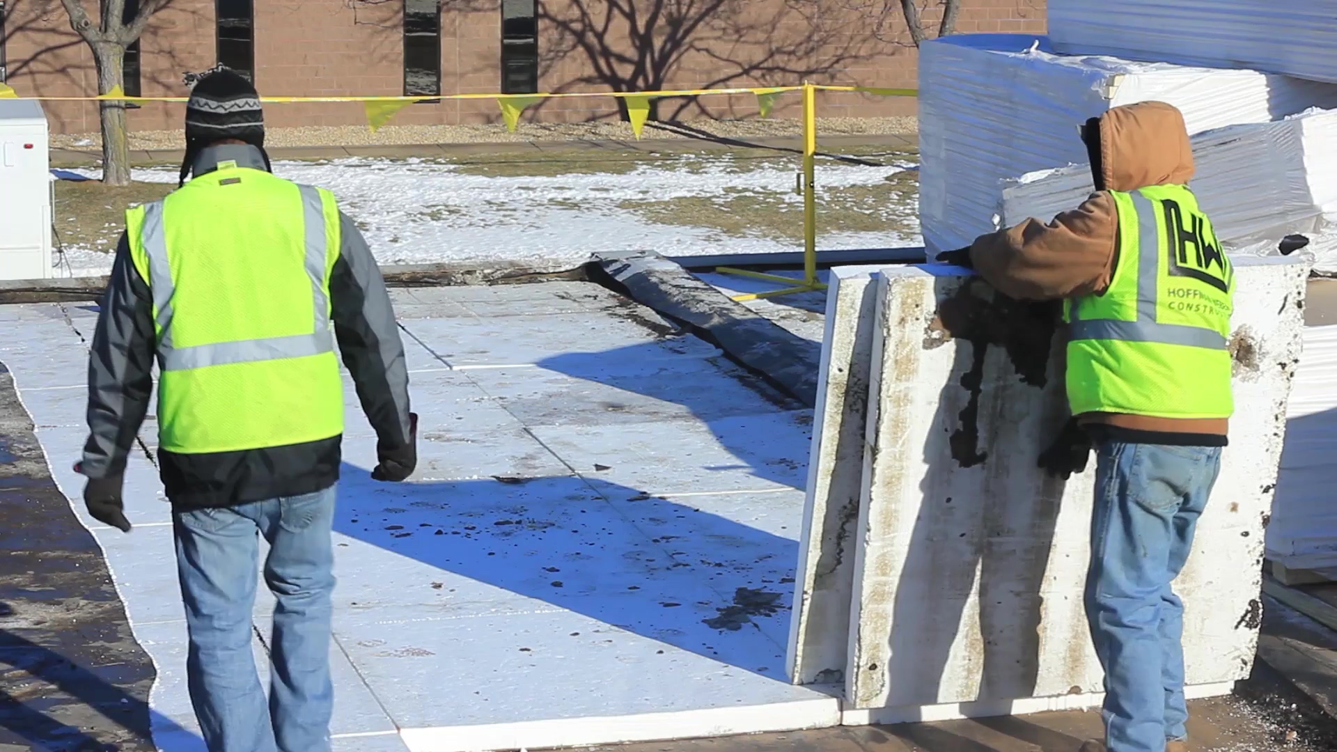 Flat Roofing - Commercial Buildings - HW Construction