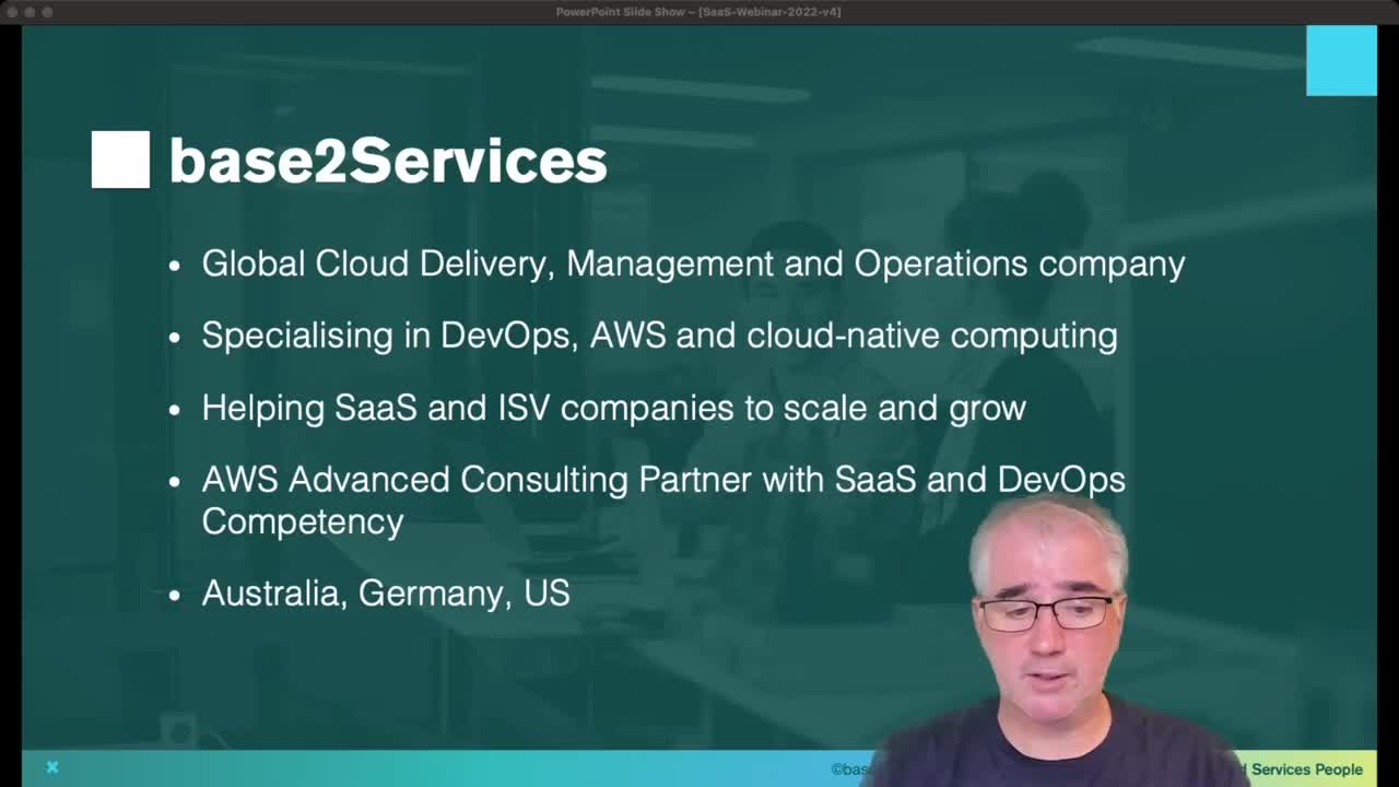 Taking your SaaS Product Global with a Multi-Region, Multi-Account Strategy with base2Services