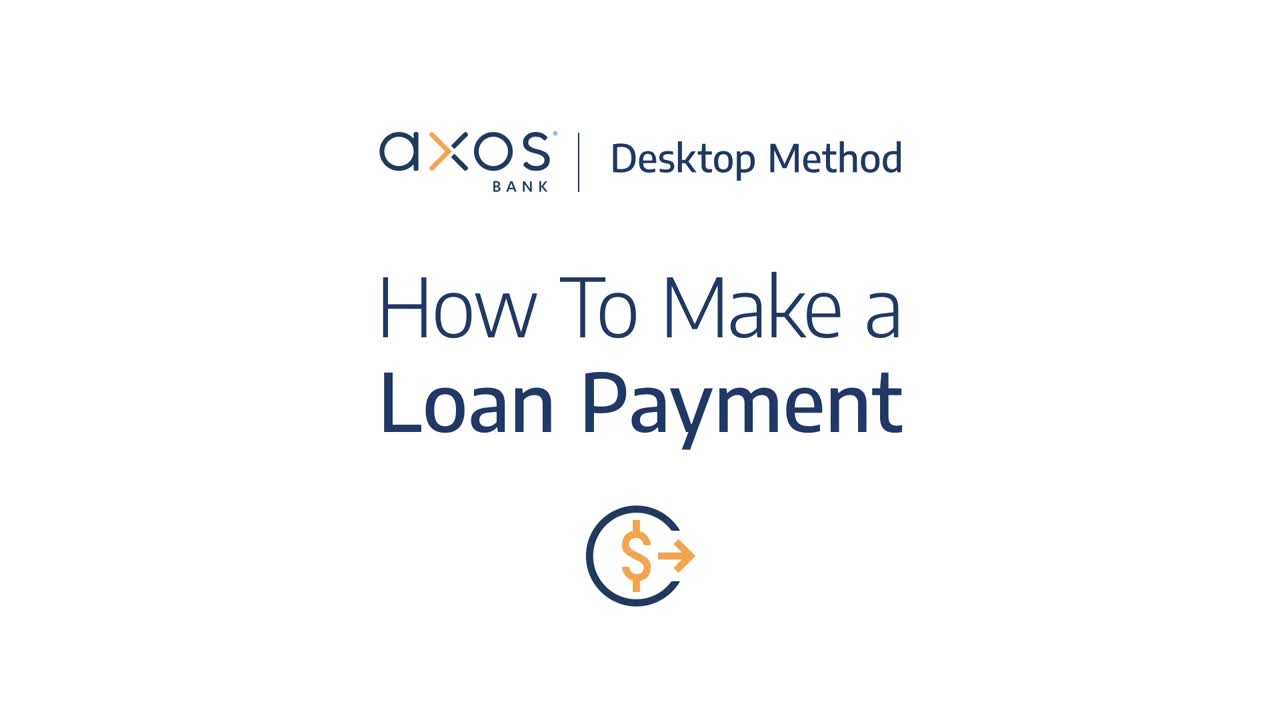 How to Make a Loan Payment