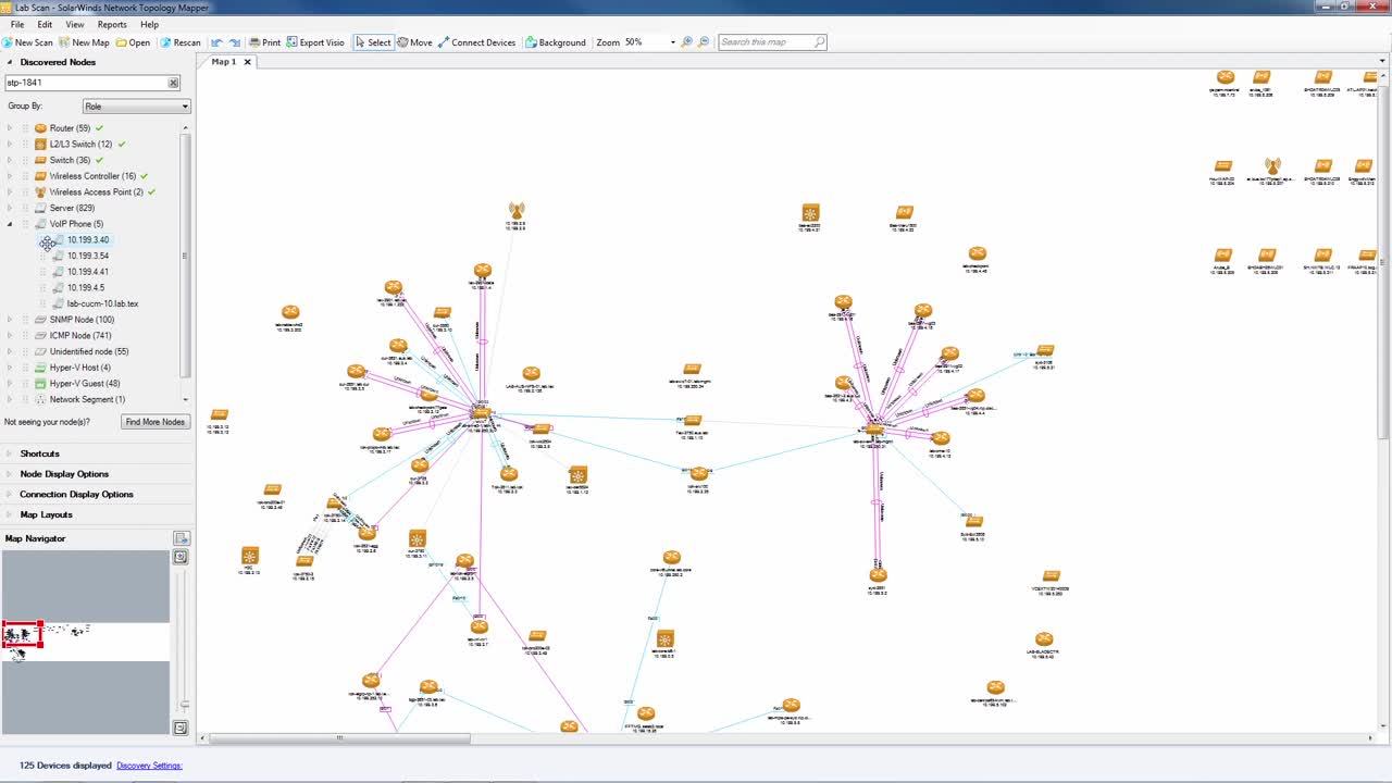Network Mapping Software Topology Mapping Tool Solarwinds