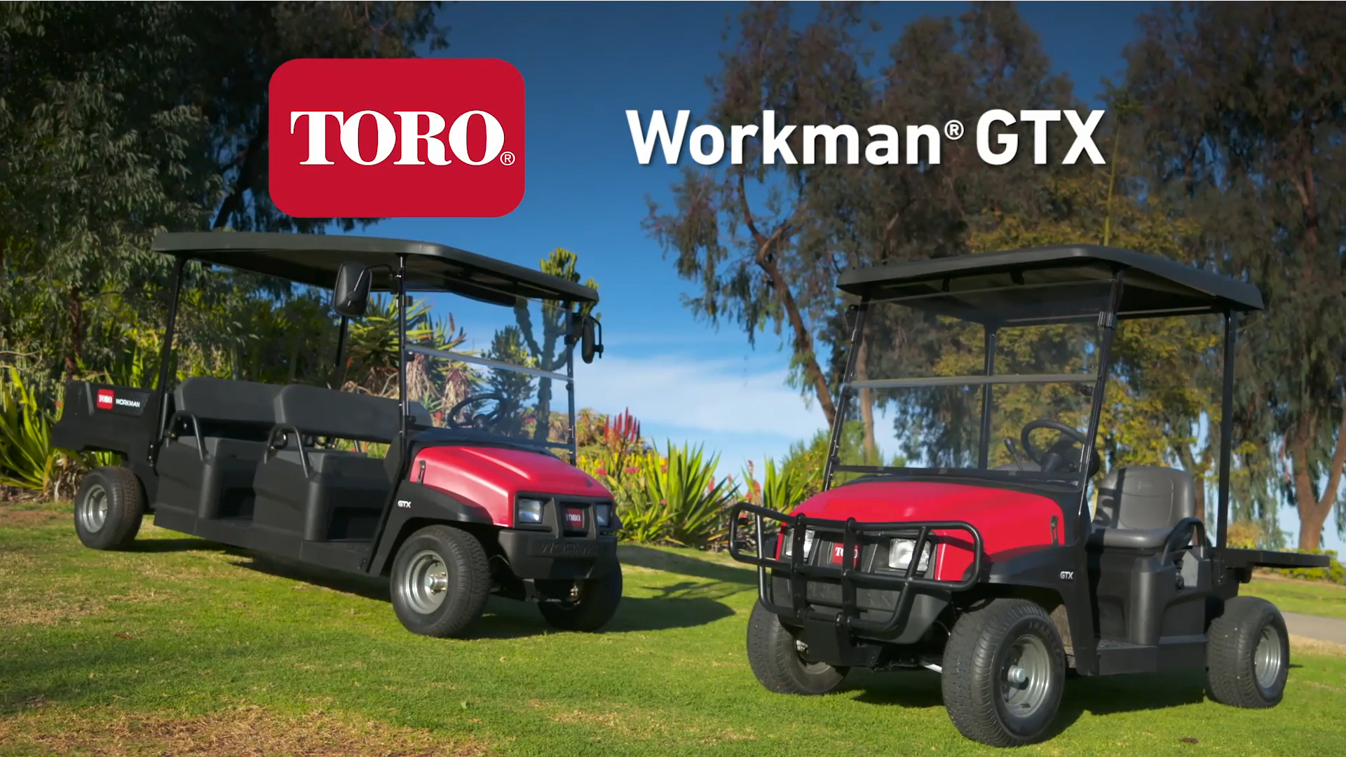 Toro® Workman® GTX Utility Vehicles