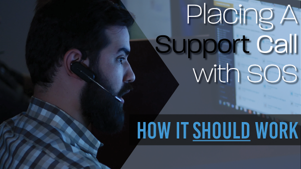 Placing a Support Call
