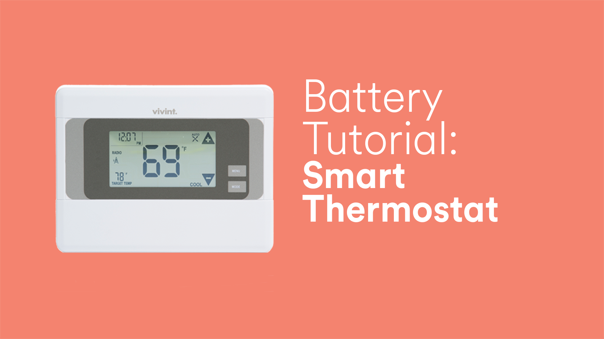 Changing Thermostat Batteries