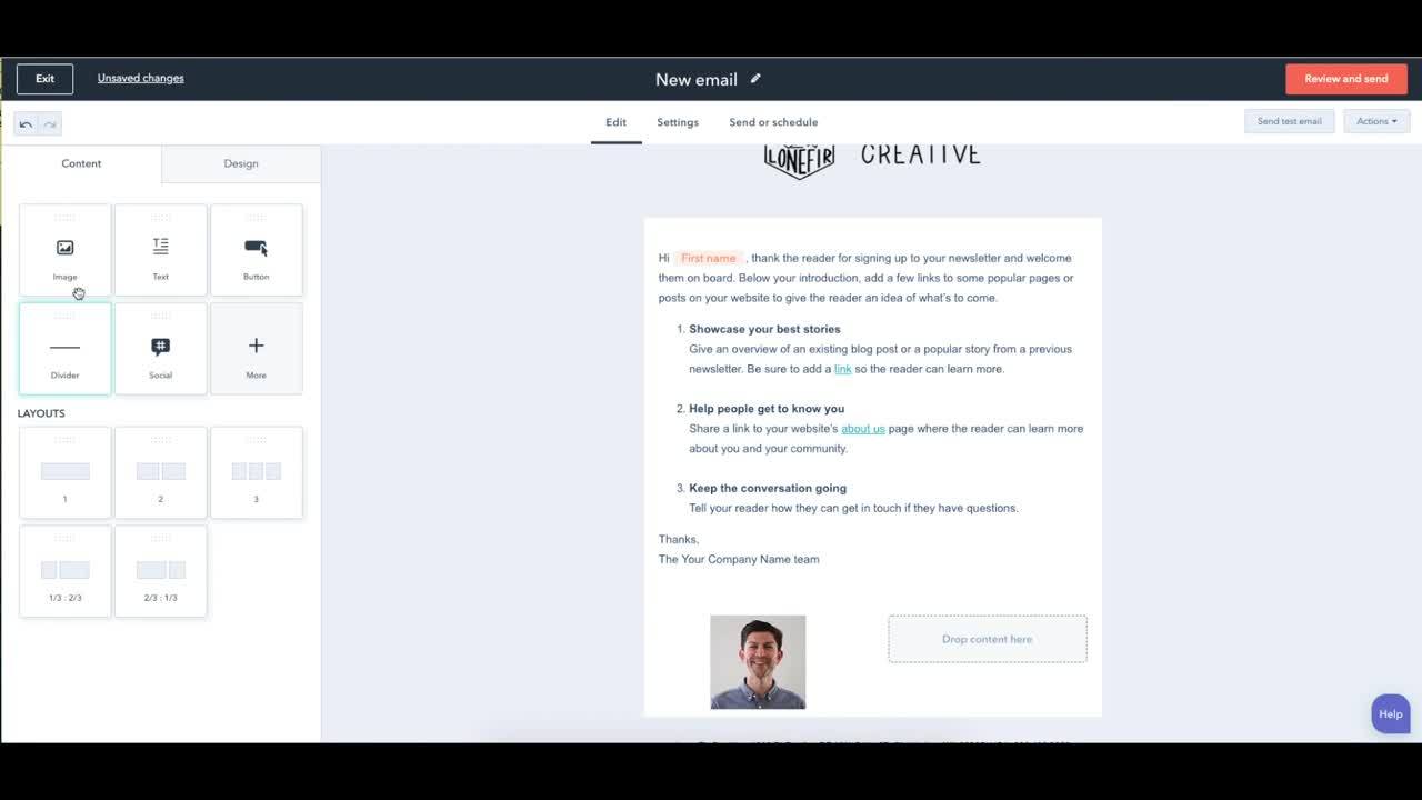 Email Editor Demo