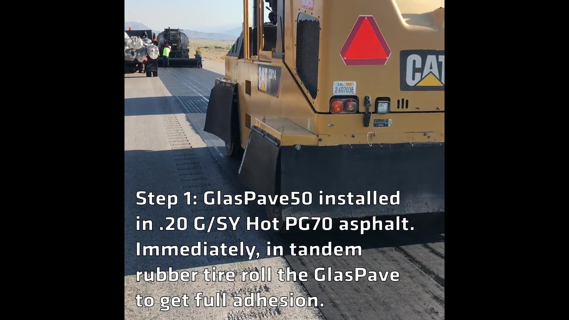 Tensar-Interlayers-GlasPave50-Caltrans-Blackrock-Installation-Video-120518