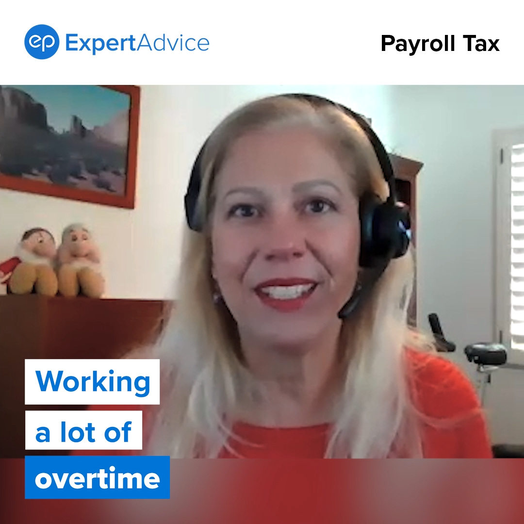 Payroll Tax Expert Becky Harshberger from Entertainment Partners explains how talent and crew should prepare for tax season when working a lot of overtime.