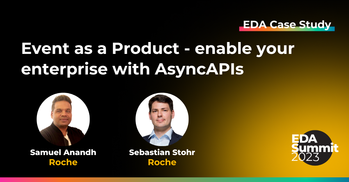 Event as a Product - enable your enterprise with AsyncAPIs