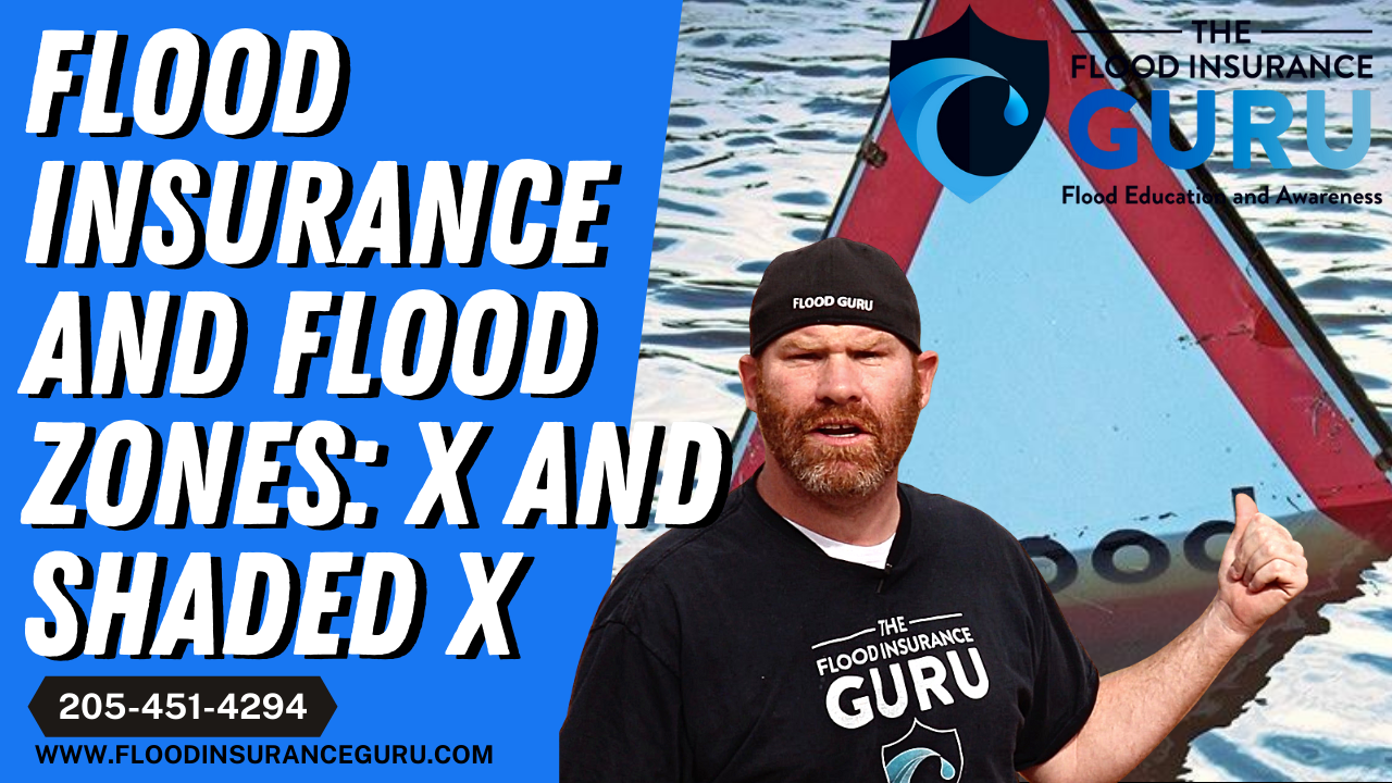 Flood Insurance and Flood Zones: X and Shaded X
