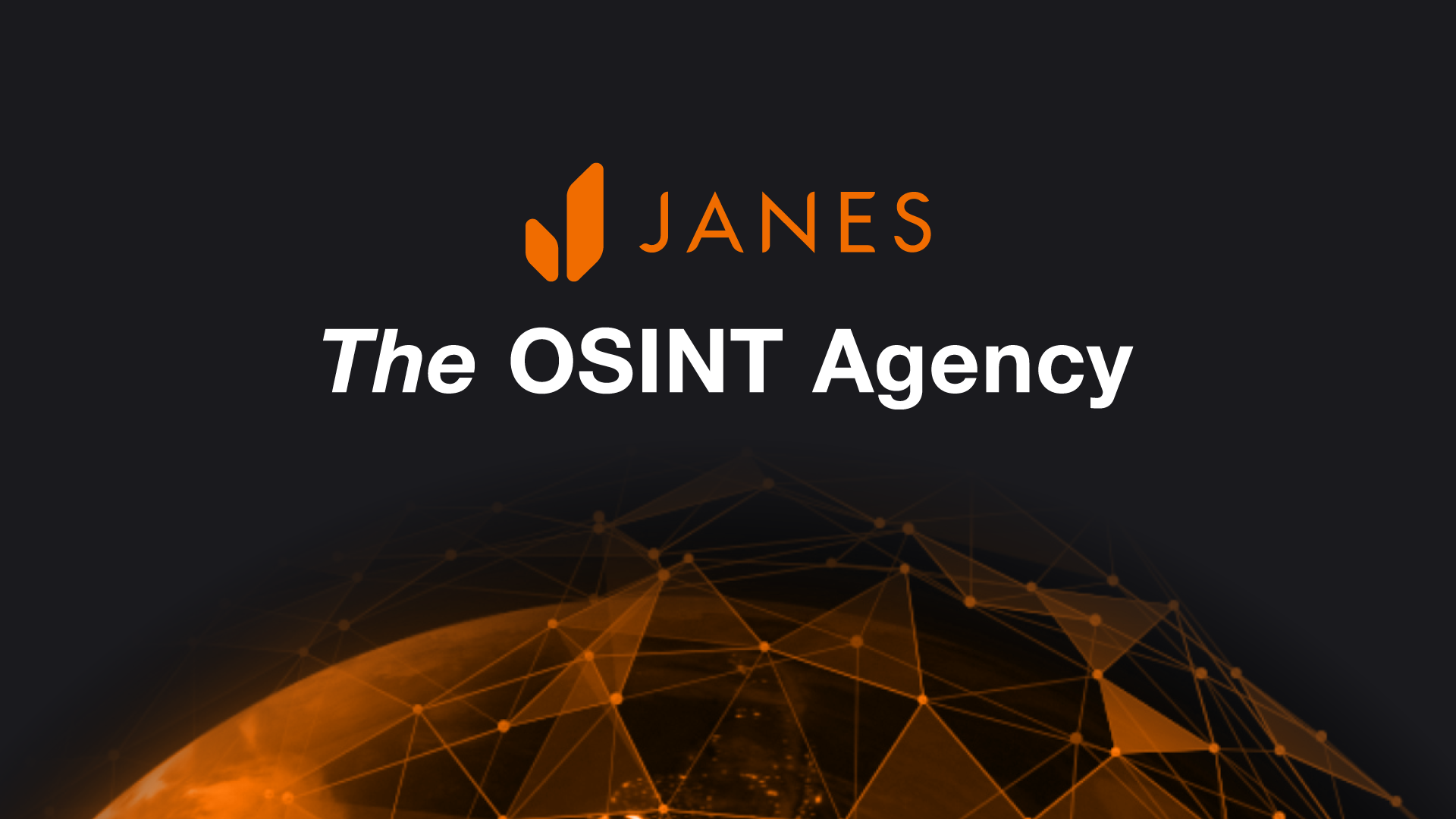 Janes - The OSINT Agency - Hero image