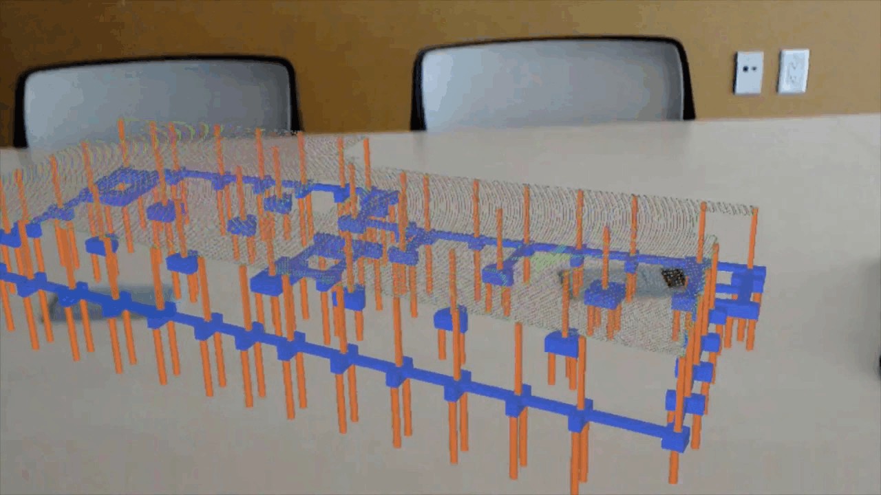 Tekla Structures to Trimble Connect for HoloLens