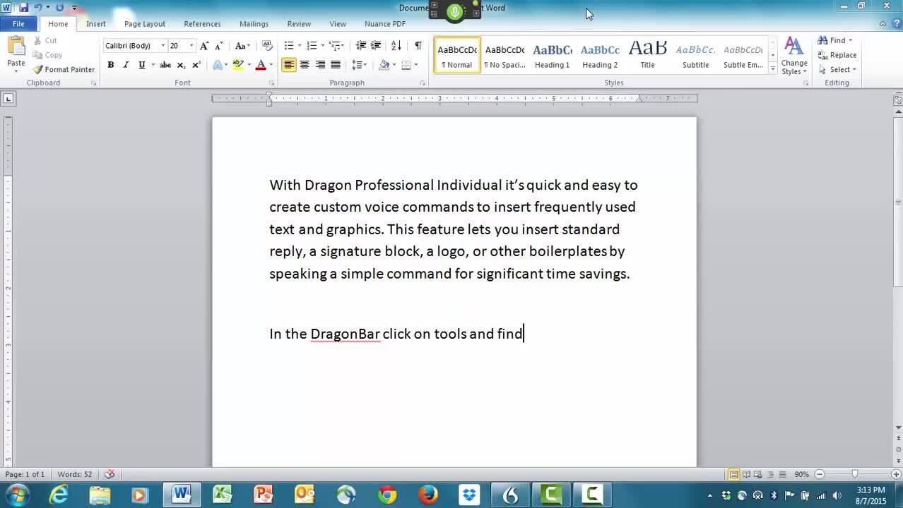 Dragon Professional Individual, v15 - Drive Documentation Productivity by  Voice | Nuance