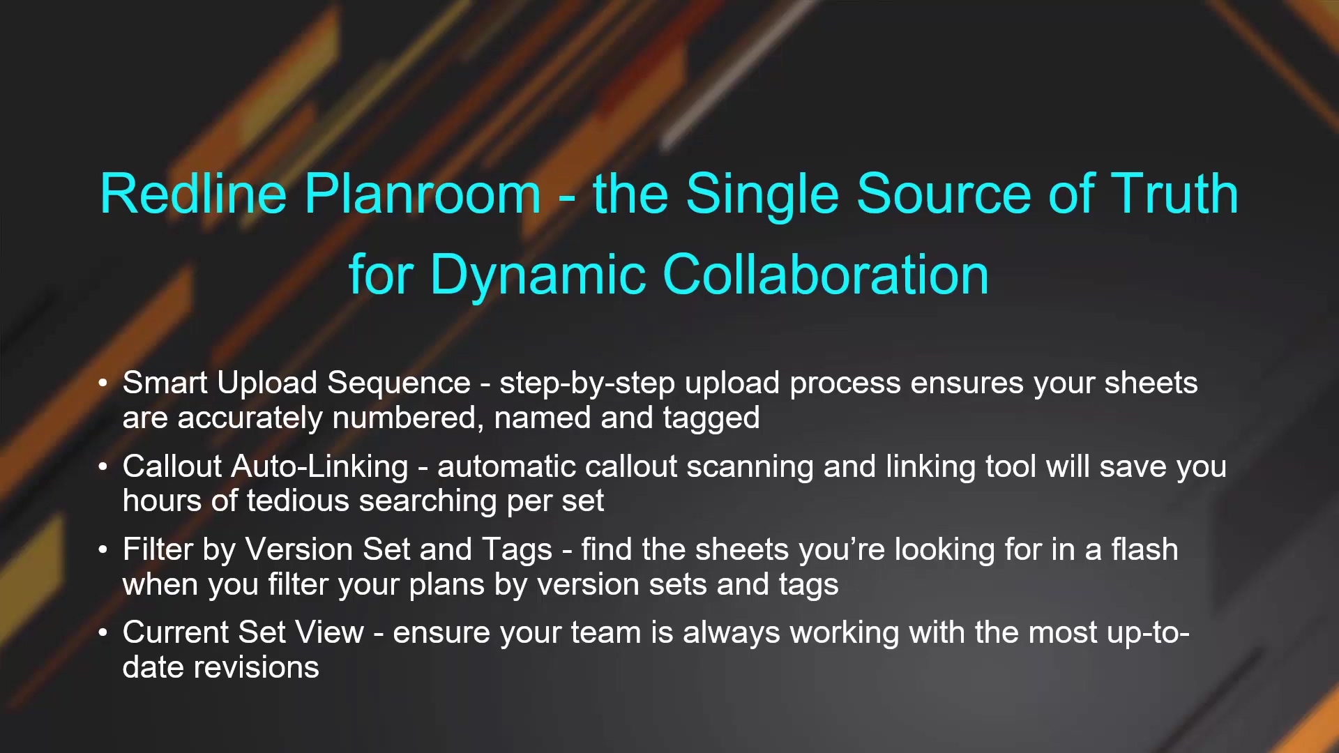 Redline Planroom - the Single Source of Truth for Dynamic Collaboration