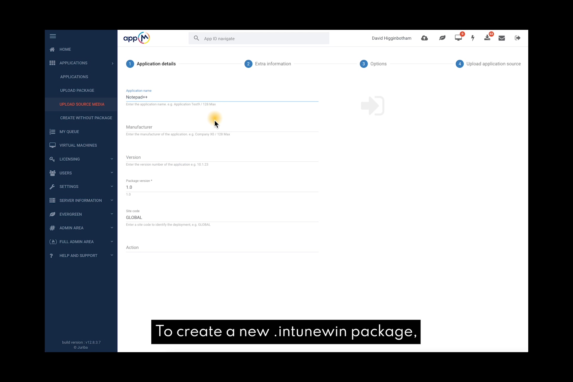 Juriba_How To Create New .intunewin Package for Microsoft Intune