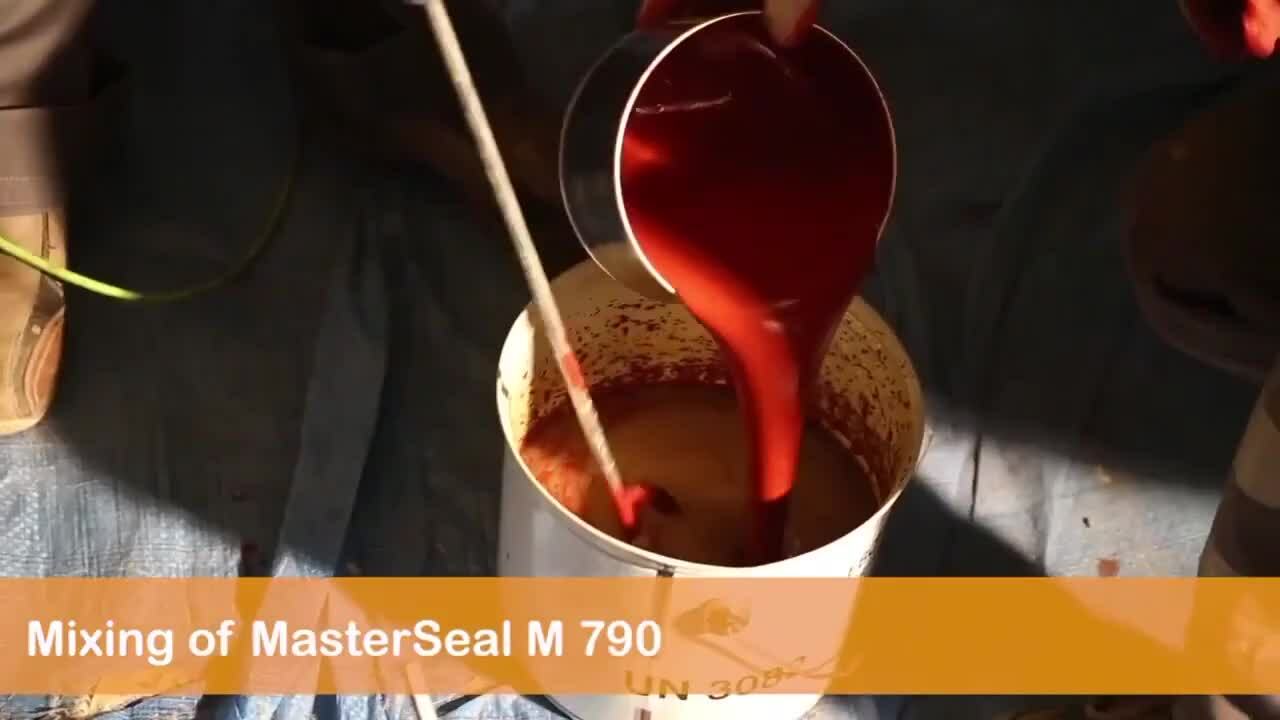 Application of MasterSeal 7000 CR