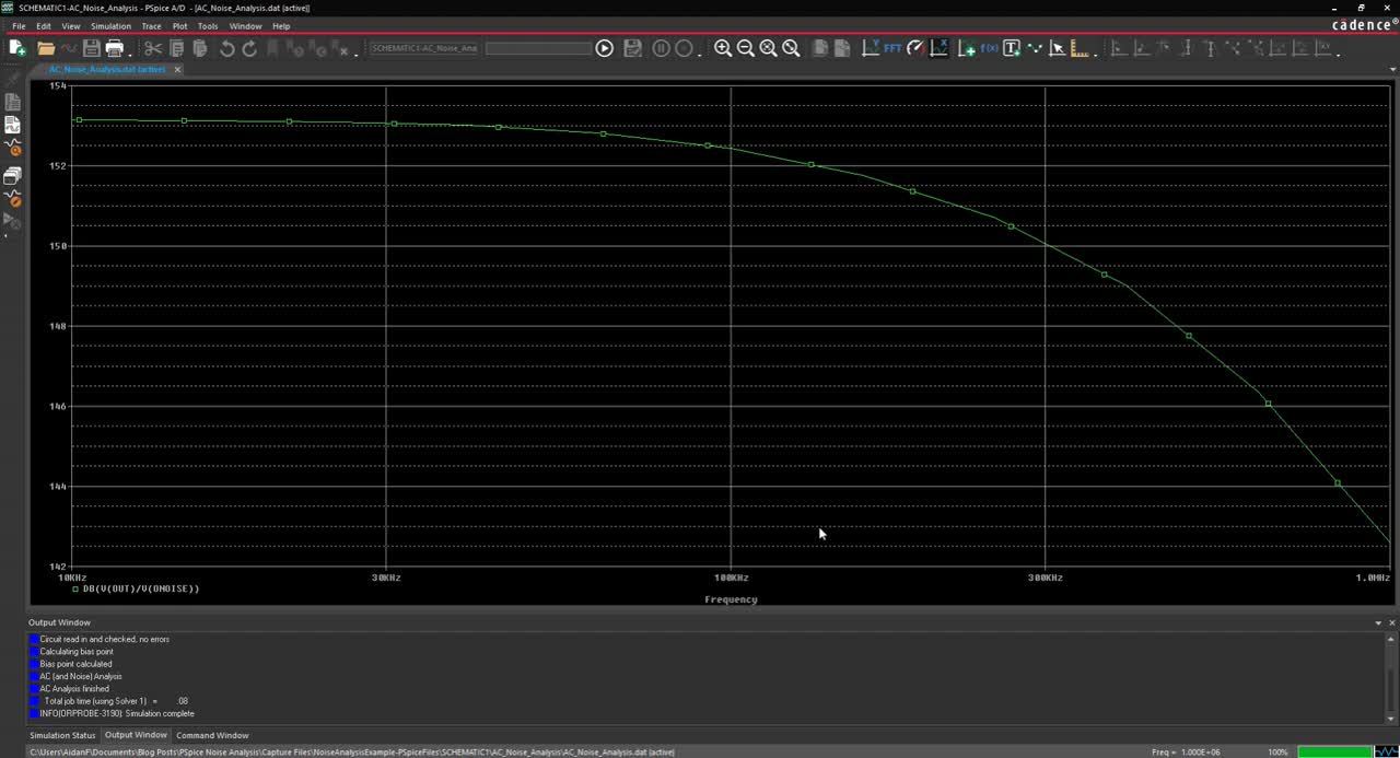 Quick Tutorial: How to Perform Noise Analysis