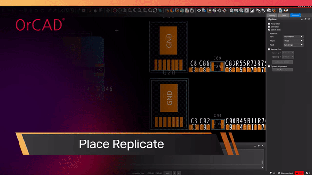 Place Replicate - OrCAD