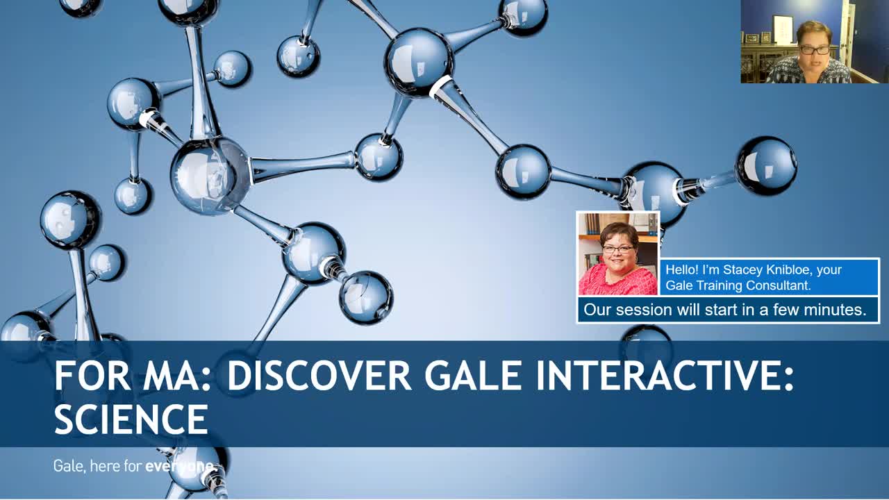 For MA: Discover Gale Interactive: Science