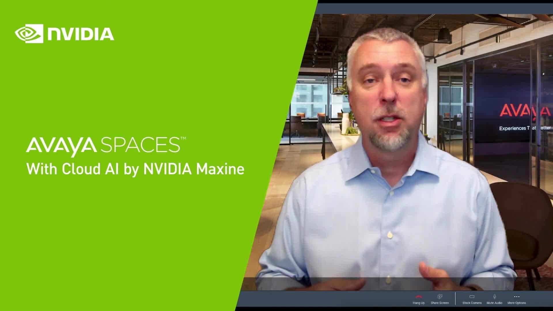 O Avaya Spaces junto com a NVIDIA Artificial Intelligence possibilita melhores Experiências