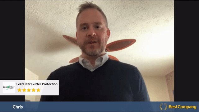 Chris Adams Customer Review Video About LeafFilter Gutter Protection