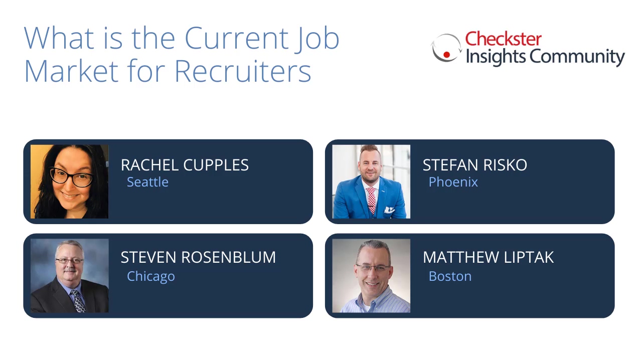 What is the Current Job Market for Recruiters