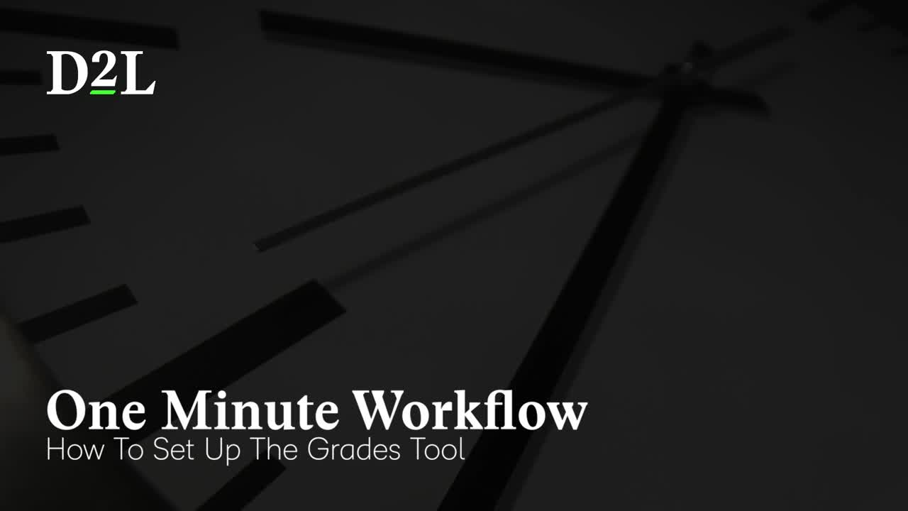 How to Set Up the Grades Tool thumbnail