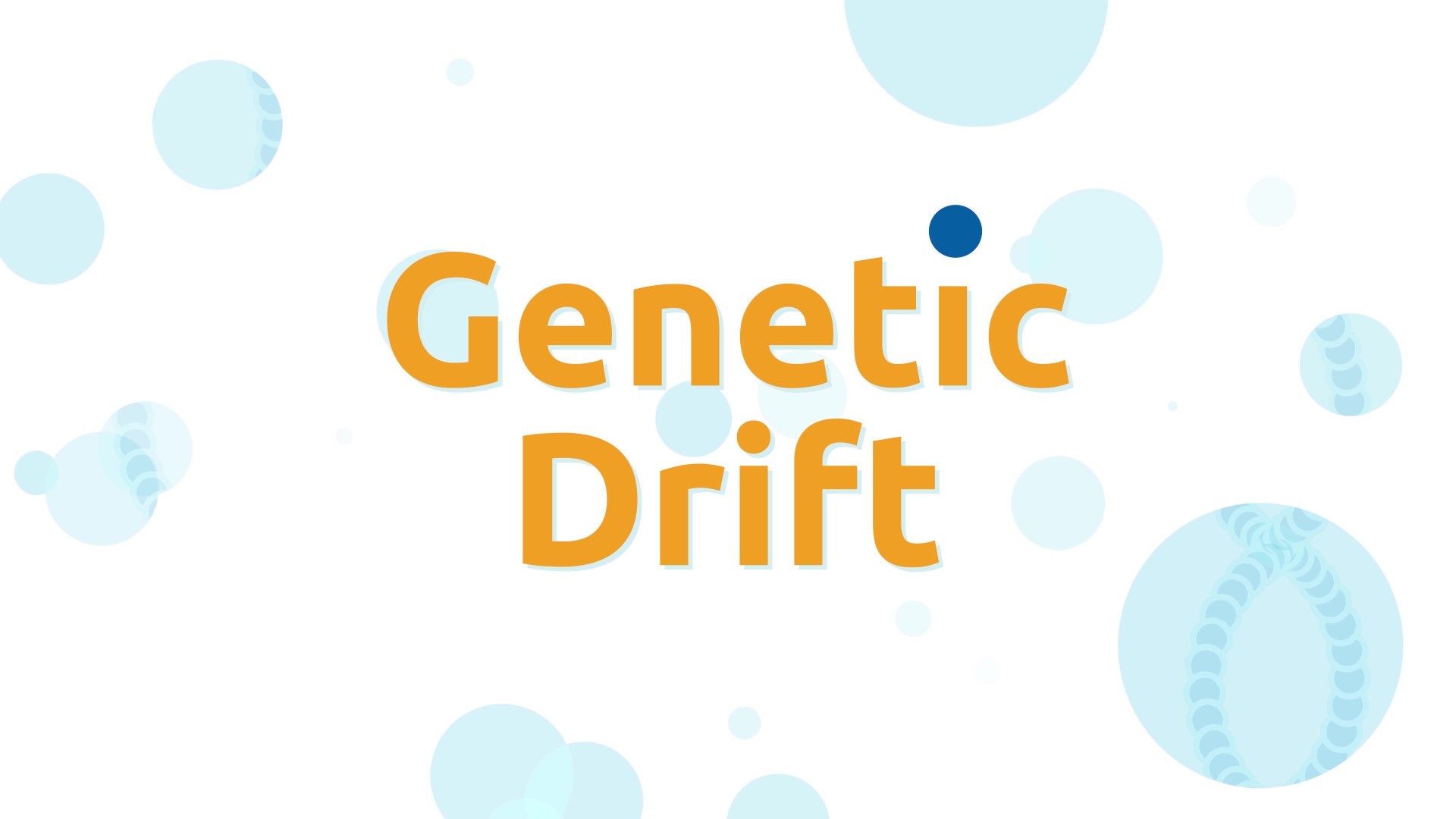 genetic drift pictures