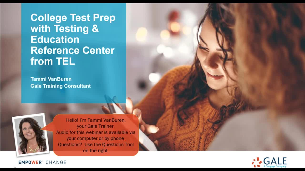 College Test Prep with Testing & Education Reference Center from TEL