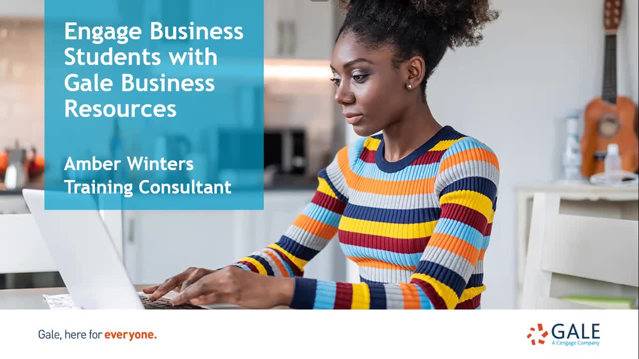 Engage Business Students with Gale Business Resources