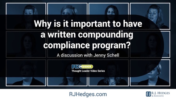 4 Why is it important to have a written compounding compliance program