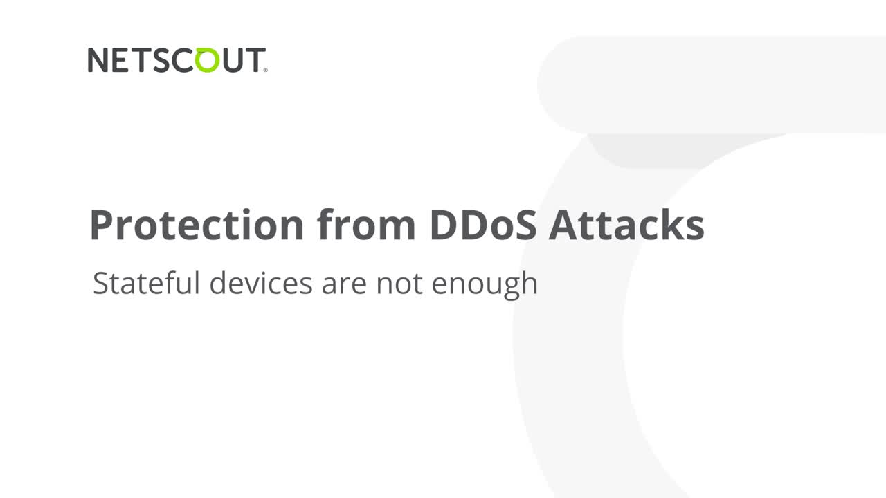 Protection From DDoS Attacks: Stateful Devices Are Not Enough