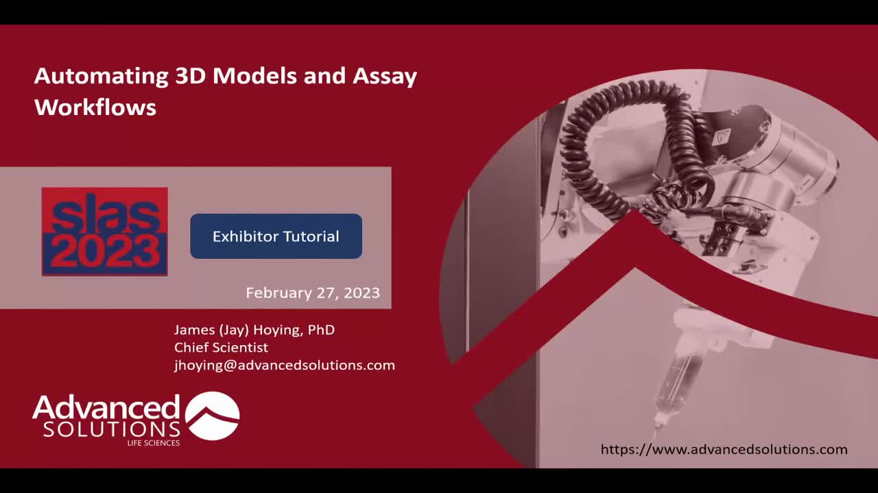 Automating 3D Organoid Models and Assay Workflows