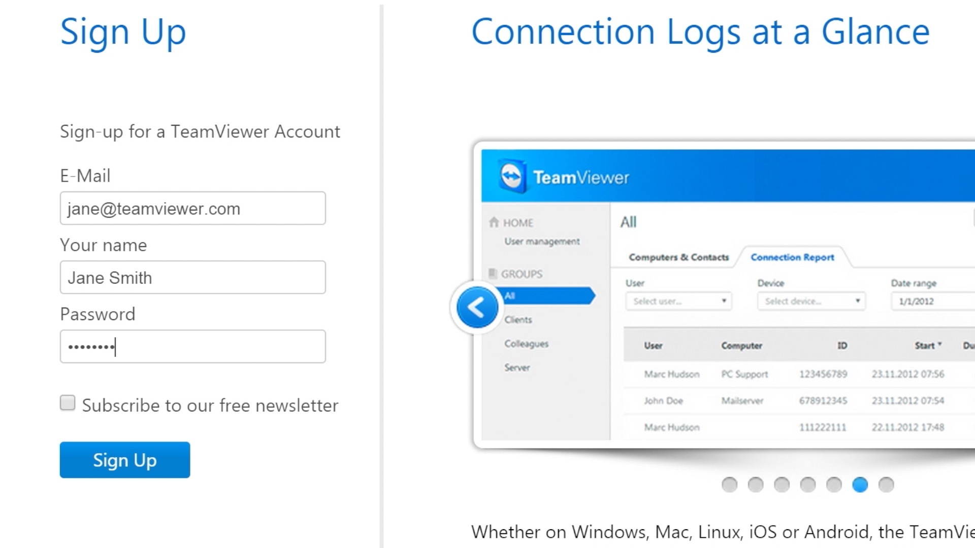 Getting Started with TeamViewer - TeamViewer Account 