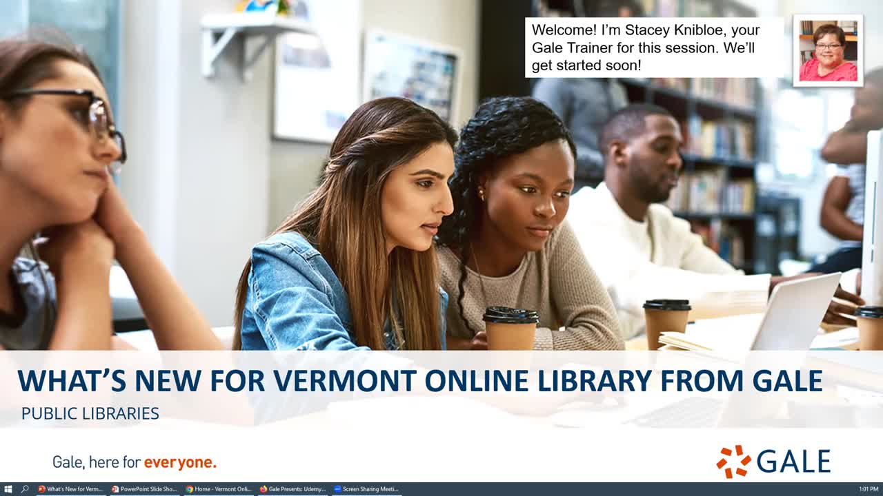 For VOL: What’s New for Vermont Online Library from Gale (Public Libraries)