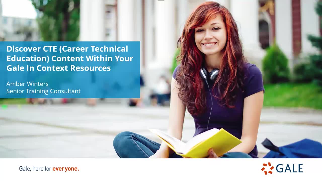 Discover CTE (Career Technical Education) Content Within Your Gale In Context Resources