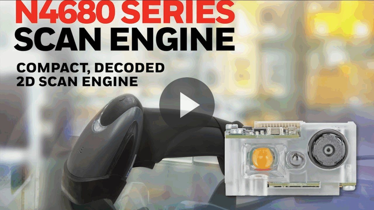 N4680 Series Compact, Decoded 2D Scan Engines