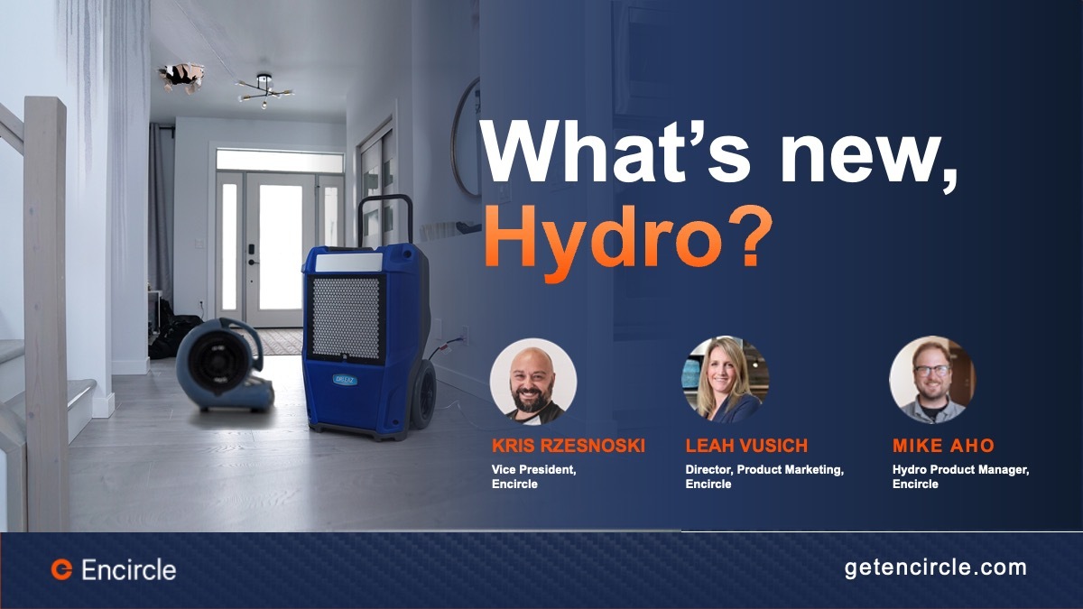 Encircle Hydro - what is new with Hydro - moisture mapping
