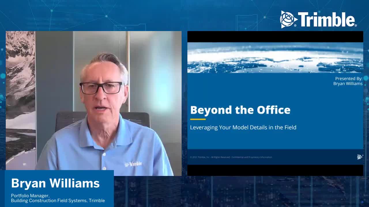 [Trimble MEP Special Event] Beyond the Office Leveraging Your Model Details in the Field