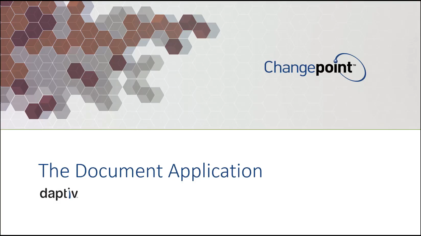 The Documents Application