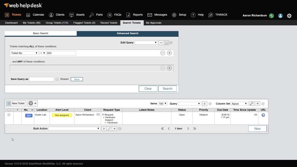 Key New Features Of Web Help Desk Video Solarwinds